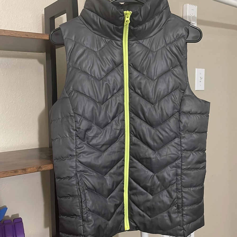 Gray Puffer Vest